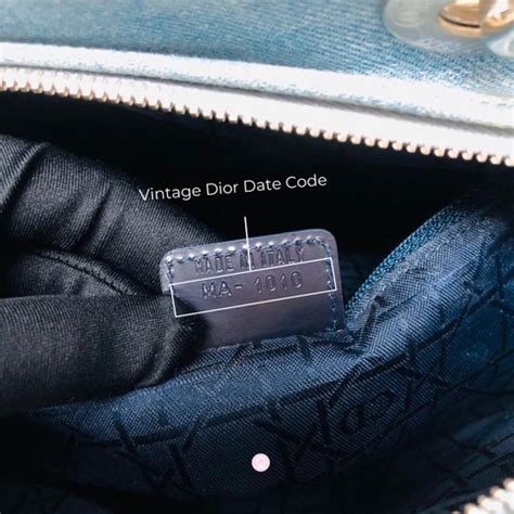 dior handbags date codes.